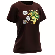 T-shirt Femme Shenron « La Pétanque, c'est sacré ! » – Parodie Dragon Ball Z