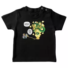 T-shirts bébé Parodies Manga