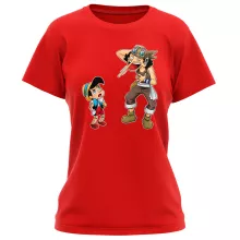 Women T-shirts Manga Parodies