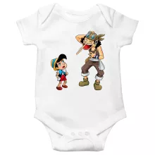 Body bebè Usop “Usop e Pinocchio” – Parodia dei One Piece