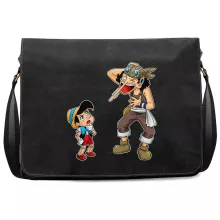 Lysop Schultertasche “Lysop und Pinocchio” – Parodie auf One Piece