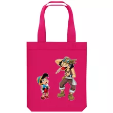 Bolsa (Tote Bag) de algodón orgánico Parodias de manga
