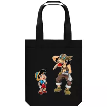 Organic Cotton Tote Bag Manga Parodies