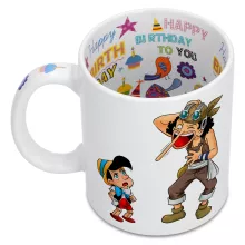 Lysop Tasse “Lysop und Pinocchio” – Parodie auf One Piece