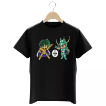 Capricorn Shura Kinderjongen T-shirt “Capricorn Shura en Dragon Shiryu” – Saint Seiya parodie