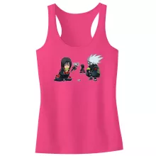Kakashi Mädchen Kinder Tank top “Kakashi und Itachi” – Parodie auf Naruto