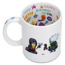 Kakashi Mug “Kakashi and Itachi” – Naruto parody