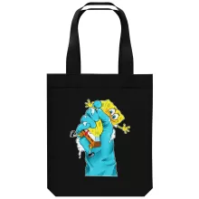 Borsa Tote Bag in cotone organico Parodie del film