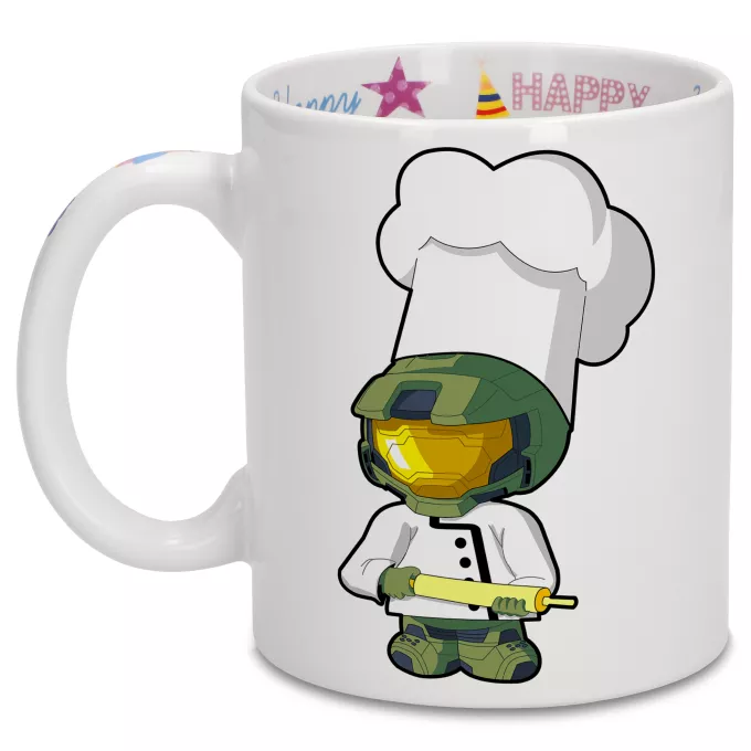 Tazze di compleanno Paoridia Halo Master Chief