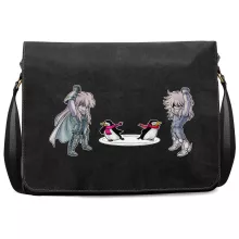 Cygnus Hyoga Schultertasche “Cygnus Hyoga and Aquarius Camus” – Parodie auf Saint Seiya