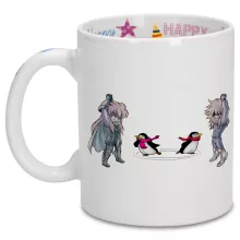 Cygnus Hyoga Tasse “Cygnus Hyoga and Aquarius Camus” – Parodie auf Saint Seiya