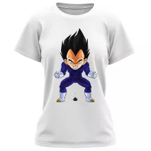 T-shirt Femme Végéta « Super Caca Vol.2 » – Parodie Dragon Ball Z