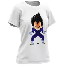 T-shirt Femme Végéta « Super Caca Vol.2 » – Parodie Dragon Ball Z