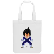 totebag Végéta « Super Caca Vol.2 » – Parodie Dragon Ball Z