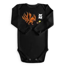 Langärmliges Baby Strampler “Naruto und Kyubi” – Parodie auf Naruto
