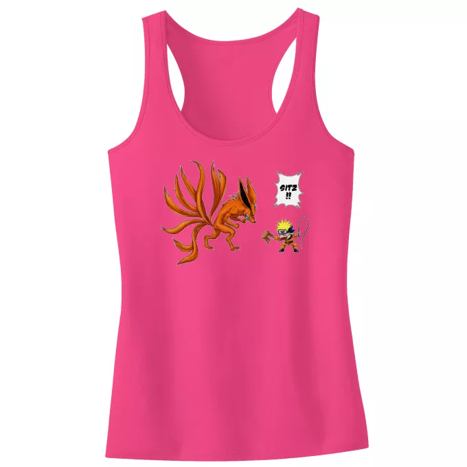 Mädchen Kinder Tank top Parodie auf Naruto Naruto und Kyubi - Kurama