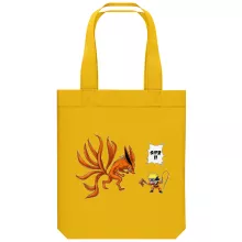 Shopper (Tote Bag) aus Bio-Baumwolle Manga-Parodien