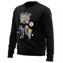 Seiya Pullover “Seiya, Shun, Shiryu, Hyoga und Aioros” – Parodie auf Saint Seiya
