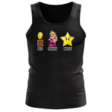 Mario Herren Tank Top – Parodie auf Super Mario