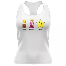 Damen T-shirt Tank top Videospiel-Parodien