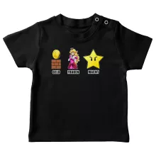 Mario Baby T-shirt – Parodie auf Super Mario