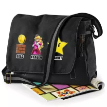 Mario Schultertasche – Parodie auf Super Mario