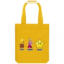 Shopper (Tote Bag) aus Bio-Baumwolle Videospiel-Parodien