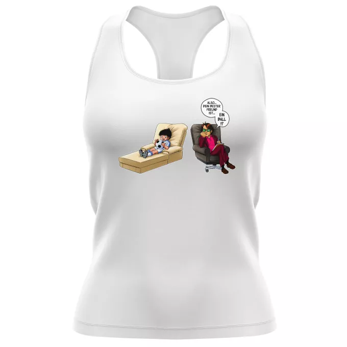 Damen T-shirt Tank top Parodie auf Captain Tsubasa Tsubasa Ohzora