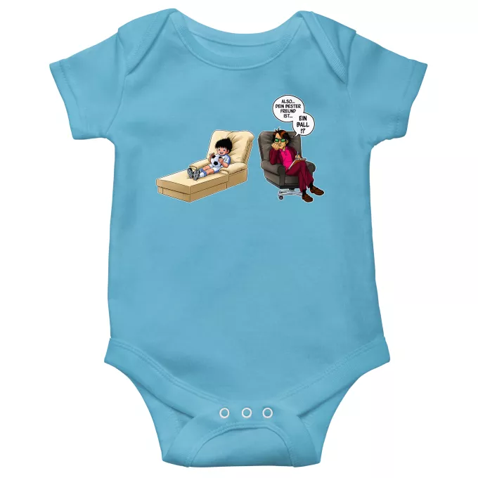 Kurzärmeliger Baby-Bodysuit (Jungen) Parodie auf Captain Tsubasa Tsubasa Ohzora