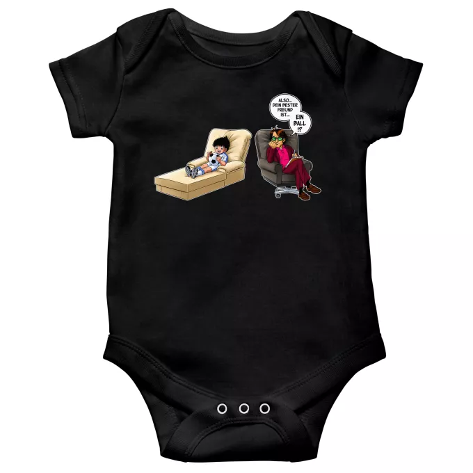 kurzärmelige Baby Strampler Parodie auf Captain Tsubasa Tsubasa Ohzora