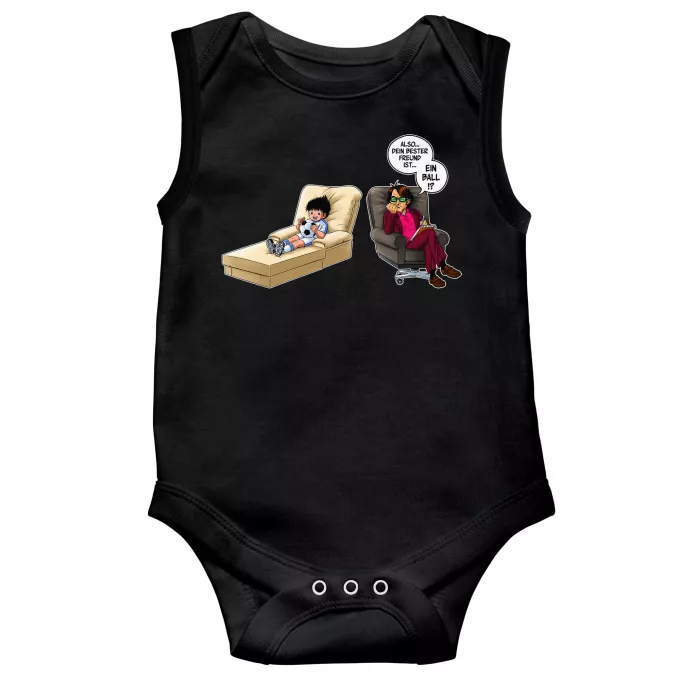 ärmelloser Baby Strampler Parodie auf Captain Tsubasa Tsubasa Ohzora