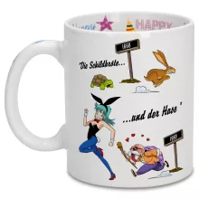 Bulma Tasse “Bulma und Muten Roshi” – Parodie auf Dragon Ball