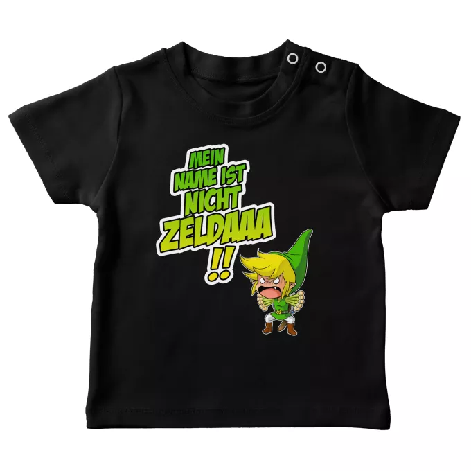 Baby T-shirts Parodie auf Zelda Link
