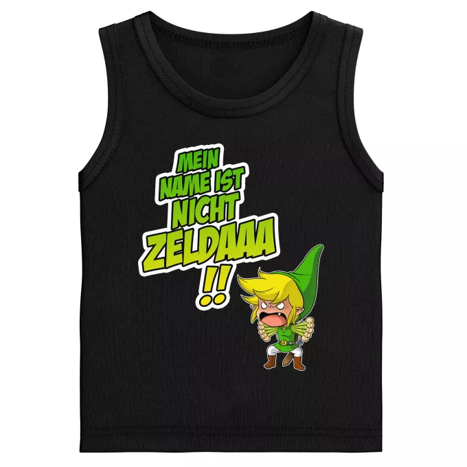 Jungen Kinder Tank Top Parodie auf Zelda Link
