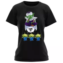 Piccolo Damen T-shirt “Piccolo und die Aliens” – Parodie auf Toy Story
