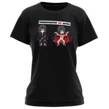 Itachi Uchiwa Damen T-shirt – Parodie auf Naruto