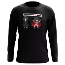 Itachi Uchiwa Langarm T-Shirt – Parodie auf Naruto