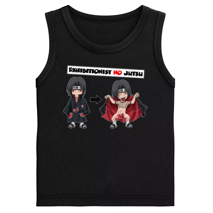 Jungen Kinder Tank Top Parodie auf Naruto Itachi Uchiwa