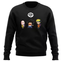 Pullover “Naruto und Son-Goku” – Parodie auf Naruto