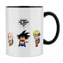 Tasse “Naruto und Son-Goku” – Parodie auf Naruto