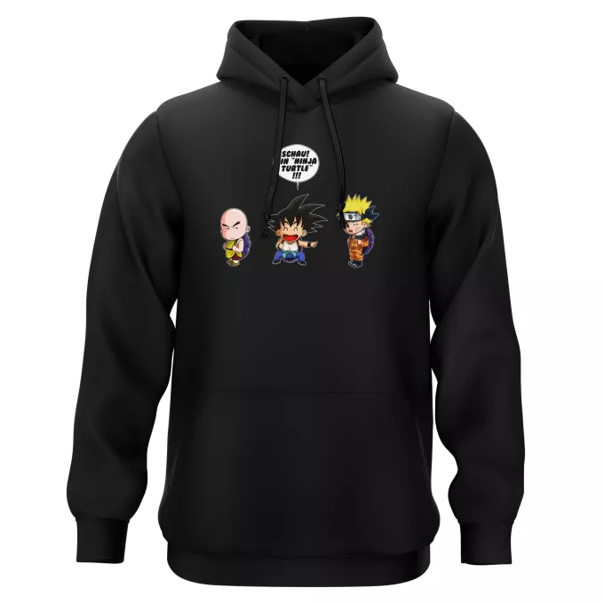 Kapuzenpullover Parodie auf Naruto Naruto und Son-Goku