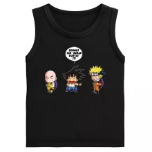 Jungen Kinder Top “Naruto und Son-Goku” – Parodie auf Naruto