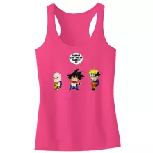 Mädchen Kinder Tank top “Naruto und Son-Goku” – Parodie auf Naruto