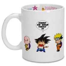 Tasse “Naruto und Son-Goku” – Parodie auf Naruto