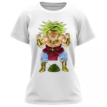 Broly T-shirt för kvinnor – Parodi Dragon Ball Z