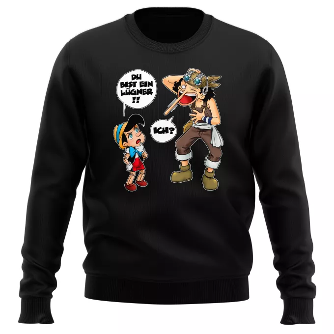 Sweatshirts Parodie auf One Piece Lysop
