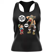 Lysop Damen T-shirt Tank top – Parodie auf One Piece