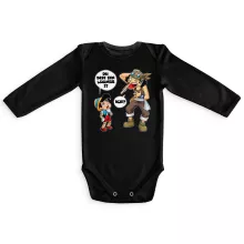Lysop Langärmliges Baby Strampler – Parodie auf One Piece