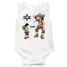 Lysop ärmelloser Baby Strampler – Parodie auf One Piece
