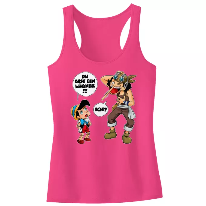Mädchen Kinder Tank top Parodie auf One Piece Lysop